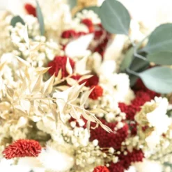 Bouquet de fleurs séchées noël s