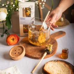 2 bouquets de fleurs séchées à infuser