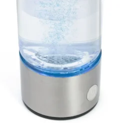 Bouteille d’eau à hydrogène pour une hydratation optimale en verre et inox