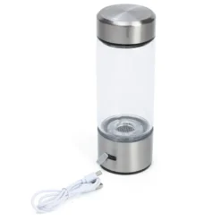 Bouteille d’eau à hydrogène pour une hydratation optimale en verre et inox