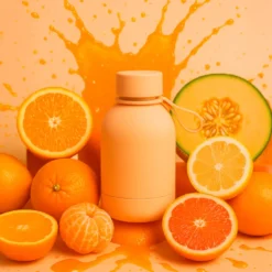 Bouteille isotherme réutilisable Blush en inox Yoko Design 350 ml Mimosa