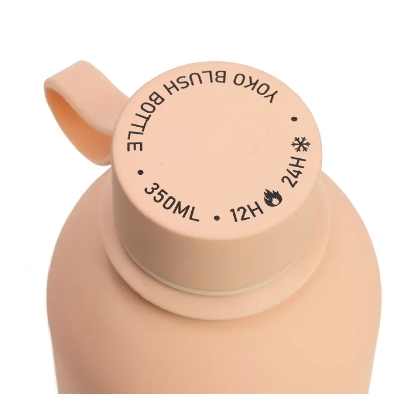 Bouteille isotherme réutilisable Blush en inox Yoko Design 350 ml Mimosa