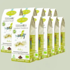 Box de 10 x 250g de cafés moulu bio du brésil et mexique