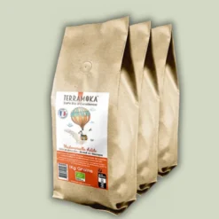 Box de 6 x 1 kg de cafés grain bio du brésil et du mexique
