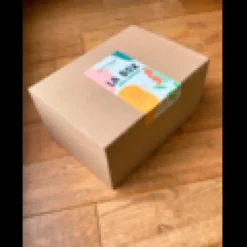 Box papa champi blanc