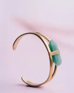 Bracelet attica green aventurine s Vert