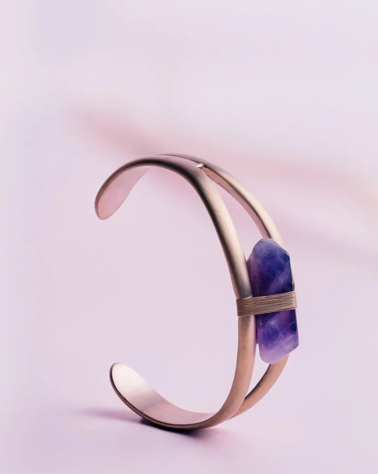Bracelet attica violet amethyste xxs Violet