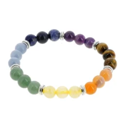 Bracelet 7 chakras pierres naturelles