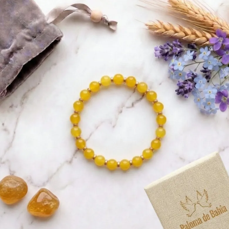 Bracelet citrine caixa – énergie & confiance