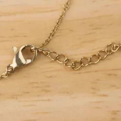 Bracelet femme fin avec breloques strass oranges