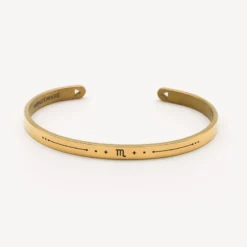 Bracelet femme scorpion jonc zodiaque