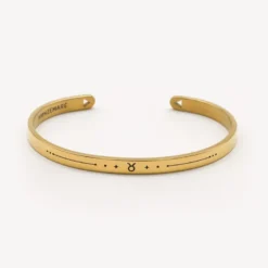 Bracelet femme taureau jonc zodiaque