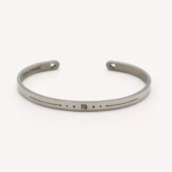 Bracelet femme vierge jonc zodiaque