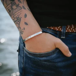 Bracelet homme taureau jonc zodiaque