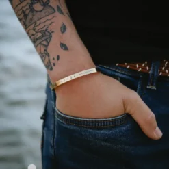 Bracelet homme taureau jonc zodiaque