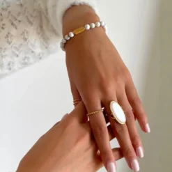 Bracelet howlite calme & sérénité
