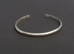 Bracelet jonc argent massif