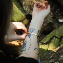 Bracelet jonc femme - escalade montagne