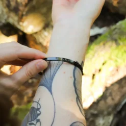 Bracelet jonc femme - escalade montagne