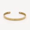 Bracelet jonc homme ancre marine breton