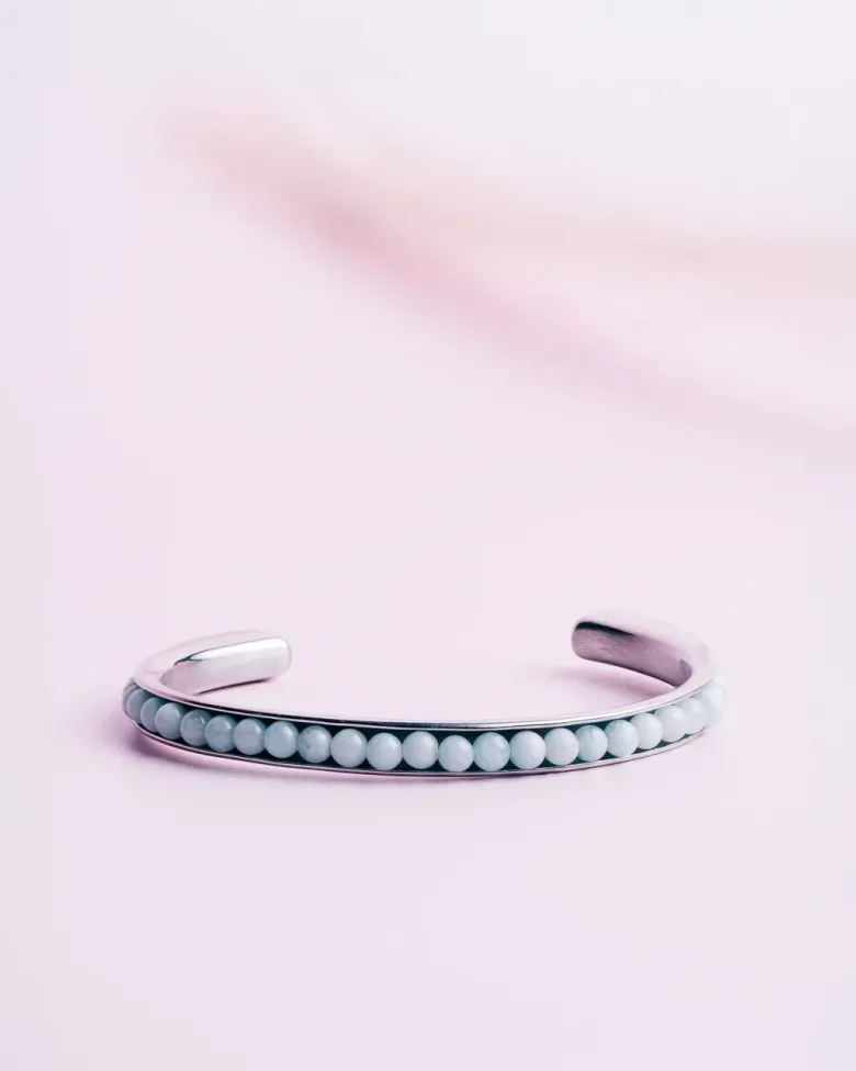 Bracelet larisa blue aquamarine xs Bleu clair