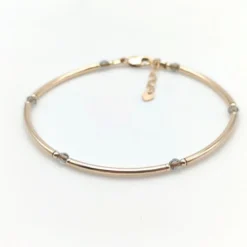 Bracelet louxor cristal et gold filled