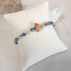 Bracelet pierres et pierre de soleil