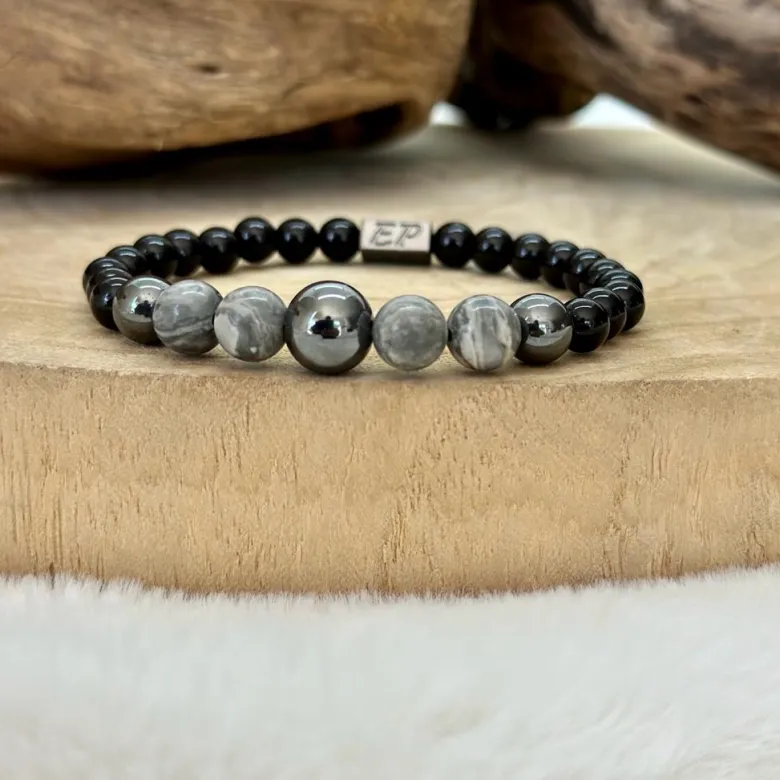 Bracelet protection en labradorite