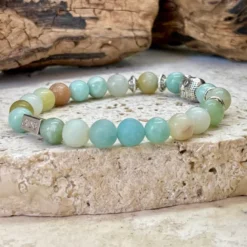 Bracelet équilibre buddha en amazonite