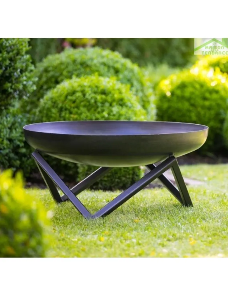 Brasero de jardin santiago 60cm noir