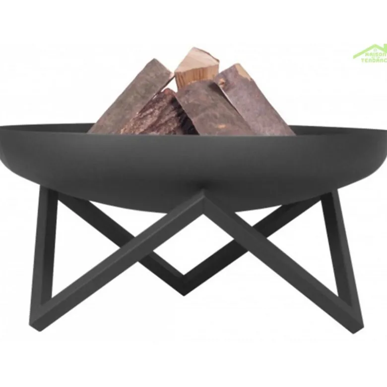Brasero de jardin santiago 60cm noir