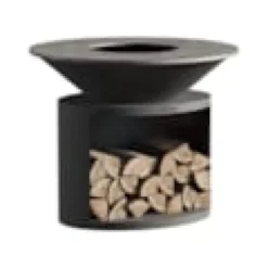 Brasero ellipse 120 noir
