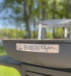 Brasero plancha ø80cm à poser