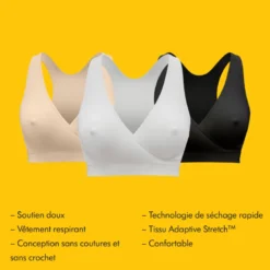 Brassière allaitement noir - l
