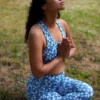 Brassière yoga mésange motif éclosion L