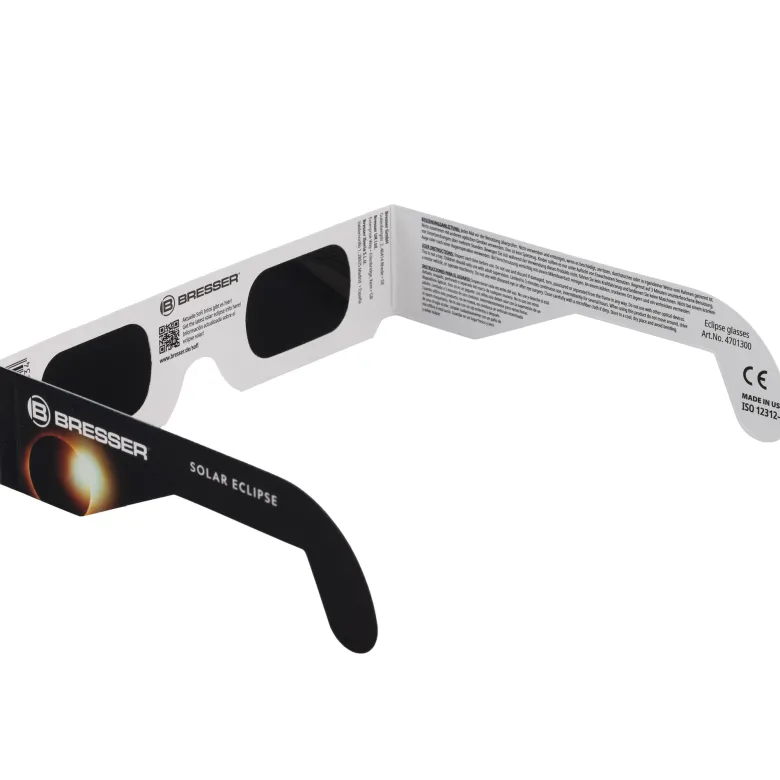 Bresser lunettes d'éclipse solaire (3 pièces) - design b