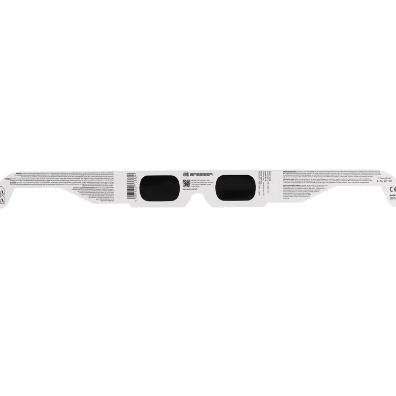 Bresser lunettes d'éclipse solaire (3 pièces) - design b