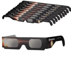Bresser lunettes d'éclipse solaire (10 pièces) - design b