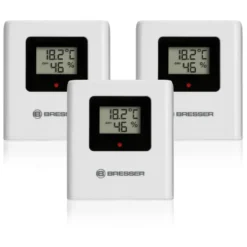 Bresser quadro nv thermo hygromètre blanc