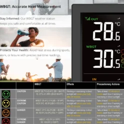 Bresser station météo connectée wifi 8-en-1 meteotemp jw