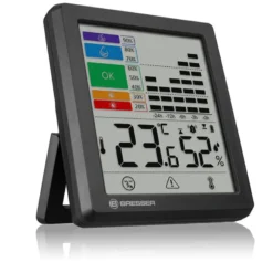Bresser thermo-hygromètre avec alarmes pour moisissure - 7007420