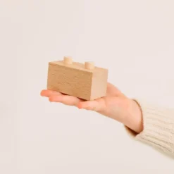 Brick A Block jeu de construction + fiches explicatives - 59 pièces - 2 à 10 ans