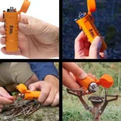 Briquet électrique rechargeable usb sol all weather electronic lighter