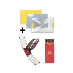 1 briquet solaire + 1 allume feu solaire