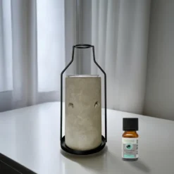 Brûle-parfum et huile essentielle una