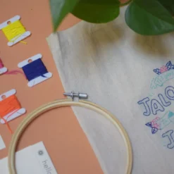 Brode ta punchline sur totebag- kit diy