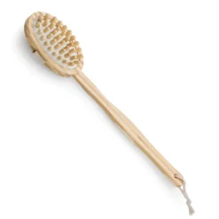 Brosse de massage amovible 42cm - bambou