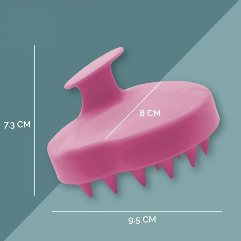 Brosse de massage pour cuir chevelu