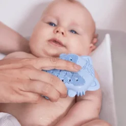 Brosse et éponge bain bébé renard