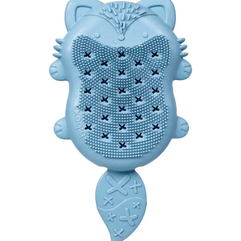 Brosse et éponge bain bébé renard